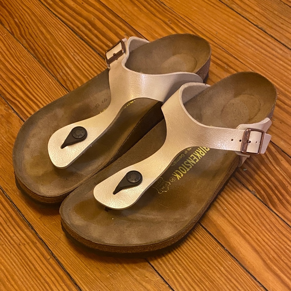 Birkenstock Women's Graceful Pearl White Sandals